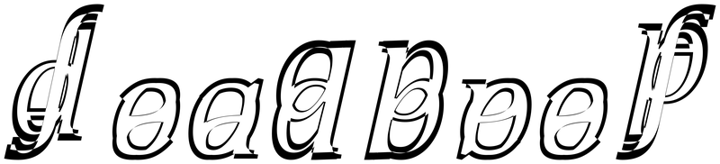 Ambigram for deadbeef in Cambriai